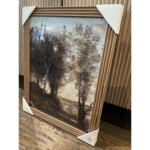 16"x20" Through the Trees Framed Wall Art - Hearth & Hand with Magnolia NEW - Picture 4 of 7